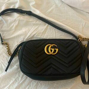 BLACK GUCCI BAG- $950 NO BOX I THREW IT OUT BUT REAL GUCCI BAG.